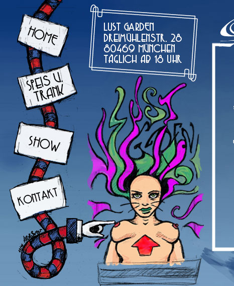 Illustration eine Frau in Bademode