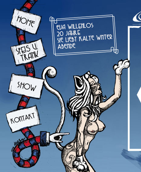 Illustration eine Frau in Bademode